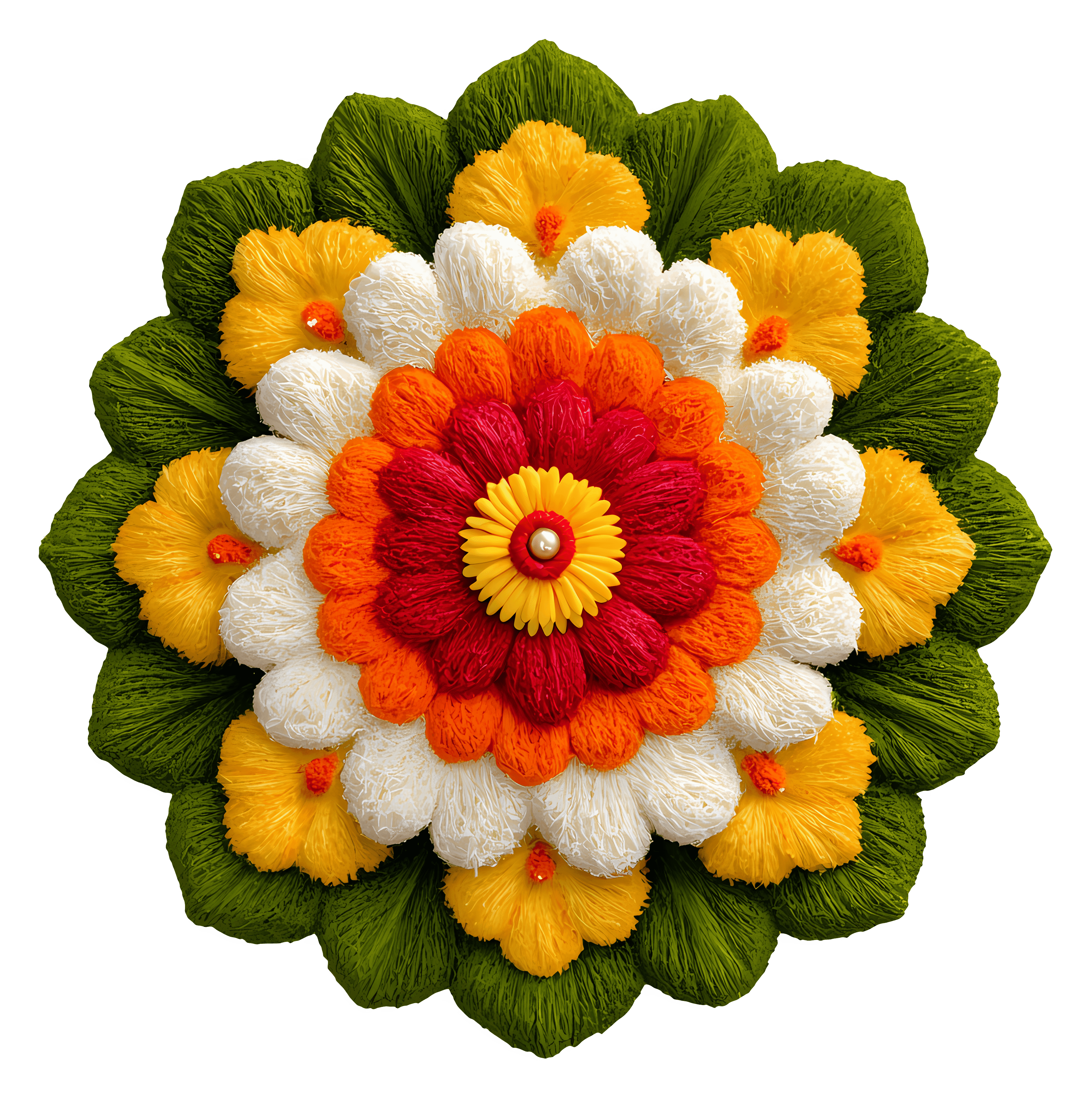 Traditional Pookalam Design